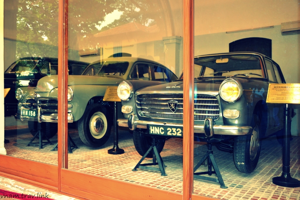 парк авто Хошимина в его музее в Ханое Вьетнам